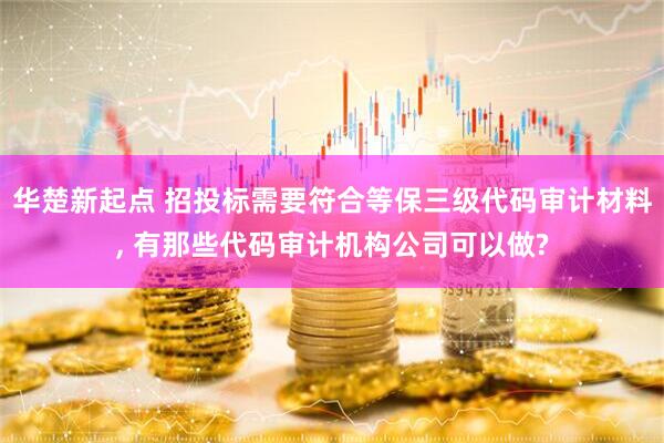 华楚新起点 招投标需要符合等保三级代码审计材料, 有那些代码审计机构公司可以做?