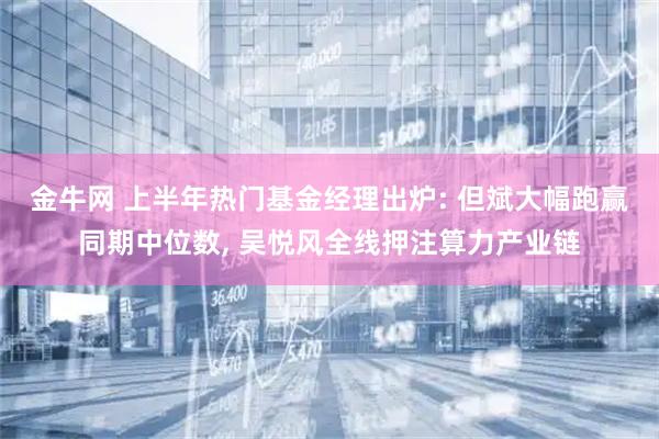金牛网 上半年热门基金经理出炉: 但斌大幅跑赢同期中位数, 吴悦风全线押注算力产业链